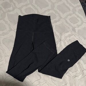 Dark Gray Wunder Train Legging 23” - Size 2